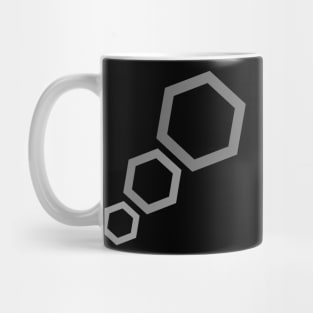 Grey Hexagon Mug